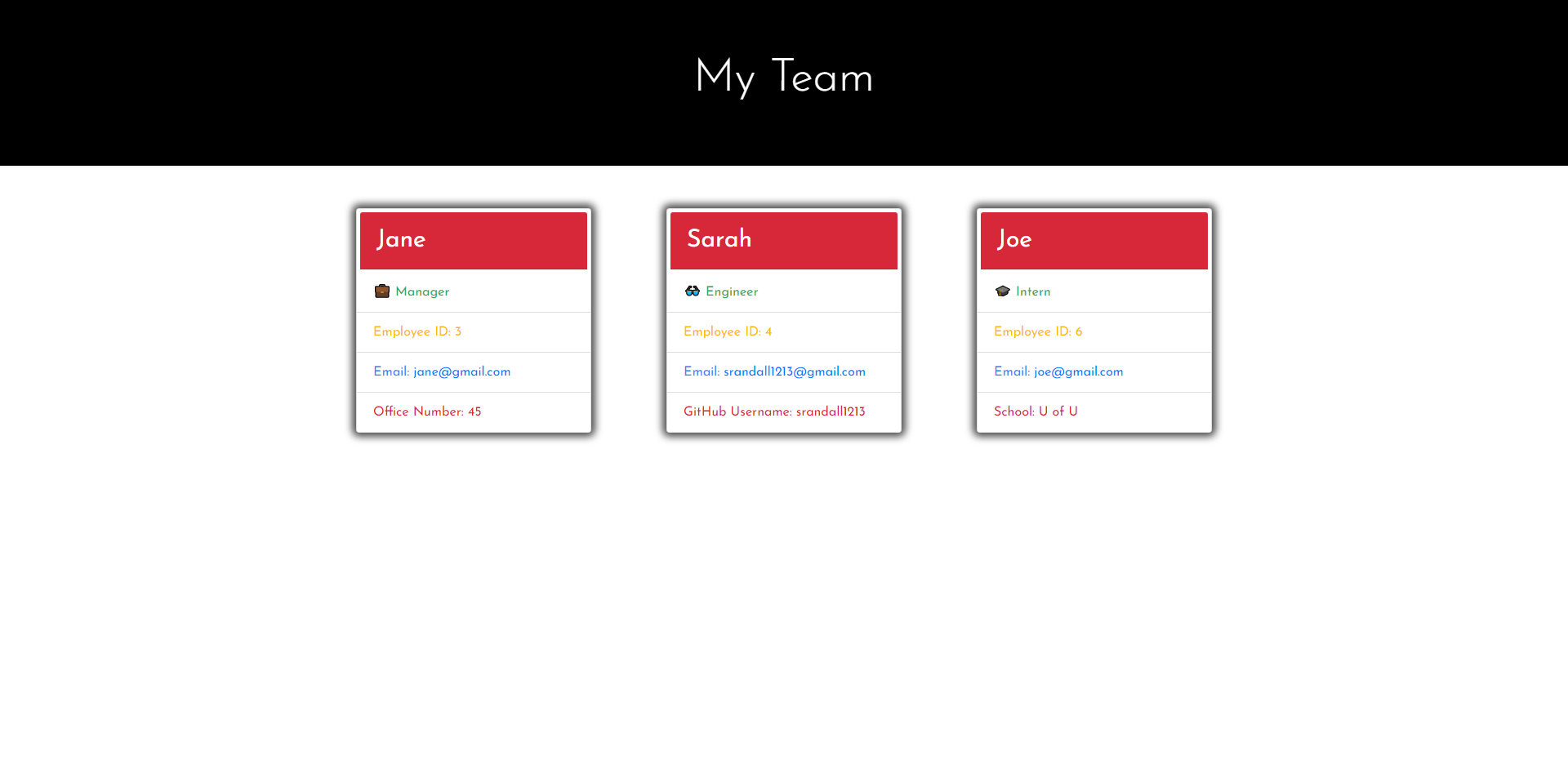 Team Generator